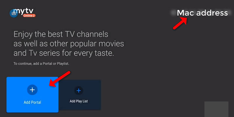 Enter IPTV portal URL on Formuler Z8 box