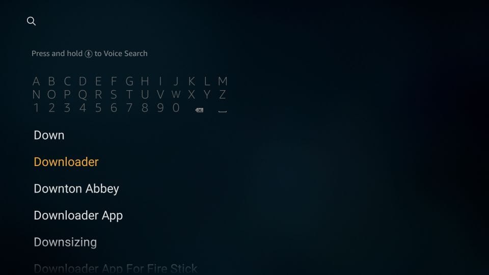 Firestick settings — enable apps from unknown sources