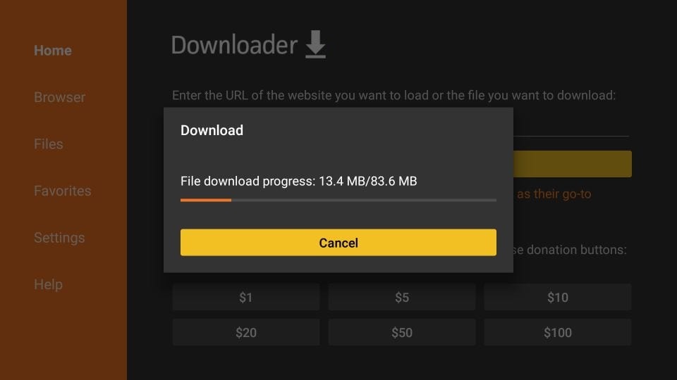 Download IPTV Smarters APK on Firestick