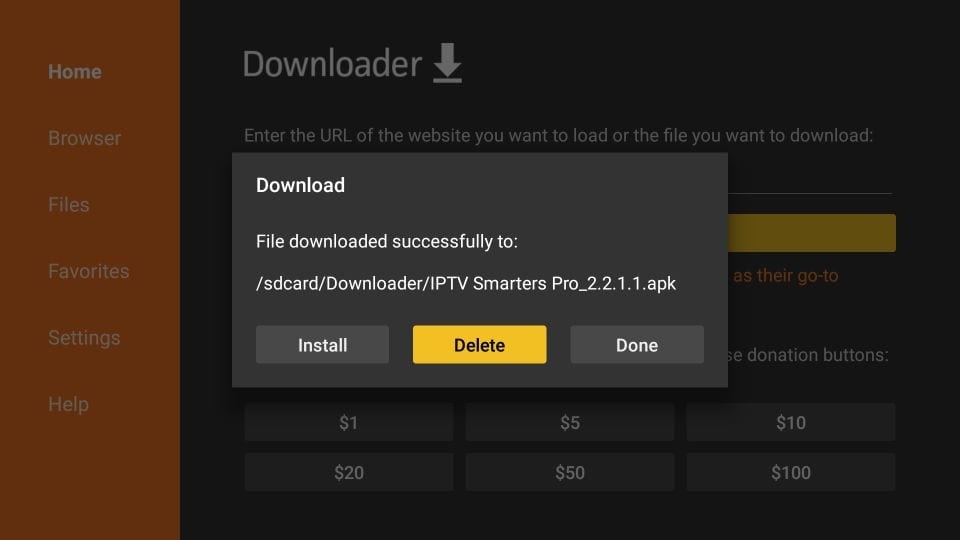Browse live TV channels on Firestick IPTV