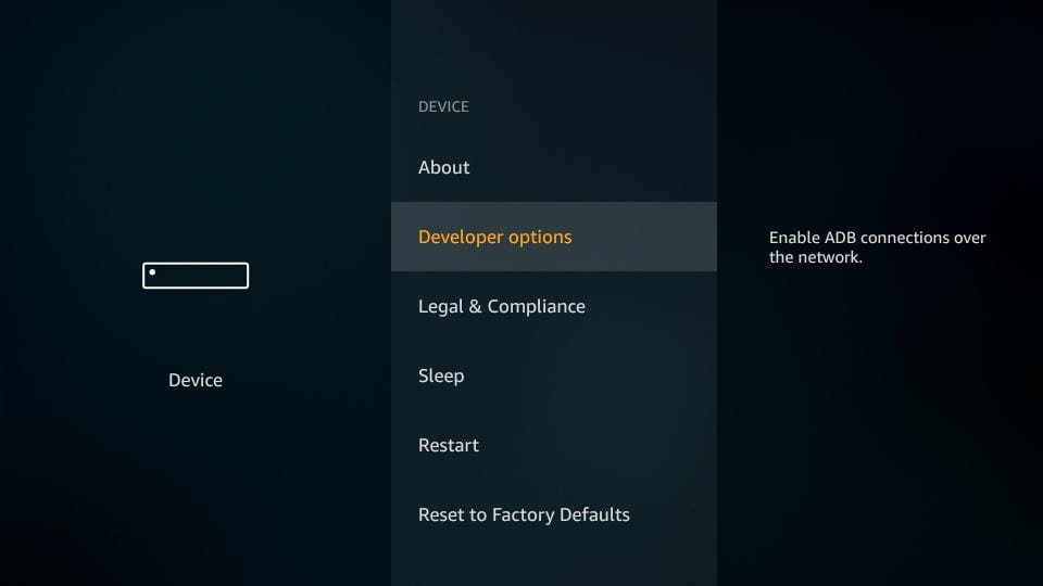 Download IPTV Smarters app on Amazon Firestick