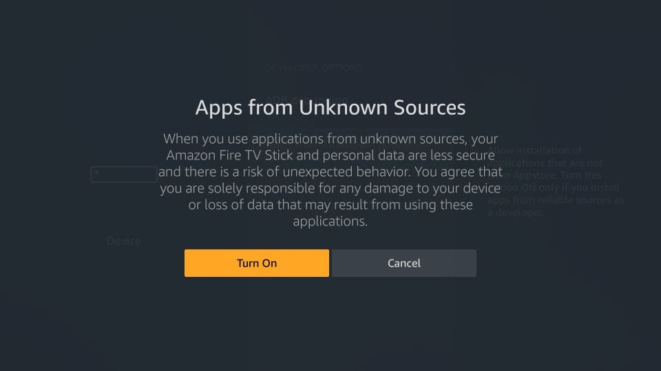IPTV Smarters login screen on Firestick